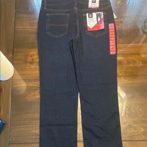 Blue Straight-Leg Jeans Classic Fit